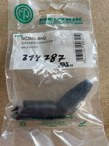 [314787] NEUTRIK NC3MX-BAG XLR Stecker 3-polig