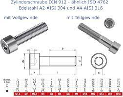 [206891] Zylinderschraube M6x40 DIN 912 A2